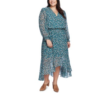 1.STATE Womens Floral High-Low Dress - 1 of 1