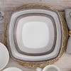 Noritake Colorscapes Layers Set of 4 Square Dinner Plates - 4 of 4