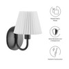 Modway Wave Modern 1-Light Wall Sconce, Curved Minimalist Design - 3 of 4