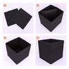 Unique Bargains Shelves Closet Fabric Storage Bin for Organizing Clothes Books 1 Pc - 3 of 4