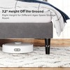 NicBex Full/Queen Upholstered Platform Bed Frame with Linen Tufted Headboard,Under Bed Storage,Wood Slats Support,No Box Spring Needed,Easy Assembly - 3 of 4