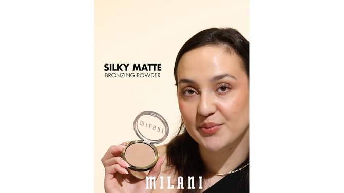 Milani Silky Matte Bronzing Powder - 0.28oz, 2 of 9, play video