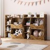 Kids Toy Storage Organizer, Kids Bookshelf and Bookcase, Children Bookcase with Storage Cubbies, Toddler Toy Shelf for Playroom, Nursery - 2 of 4