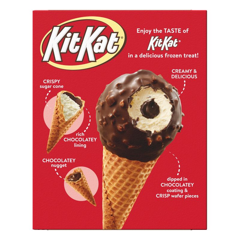 Kit-Kat Ice Cream Cone - 4ct/18.4 fl oz, 3 of 11