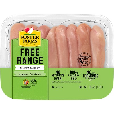 Foster Farms Boneless & Skinless Chicken Breast Tenders - 16oz
