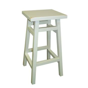23.75" Porter Counter Height Barstool White - Carolina Chair & Table