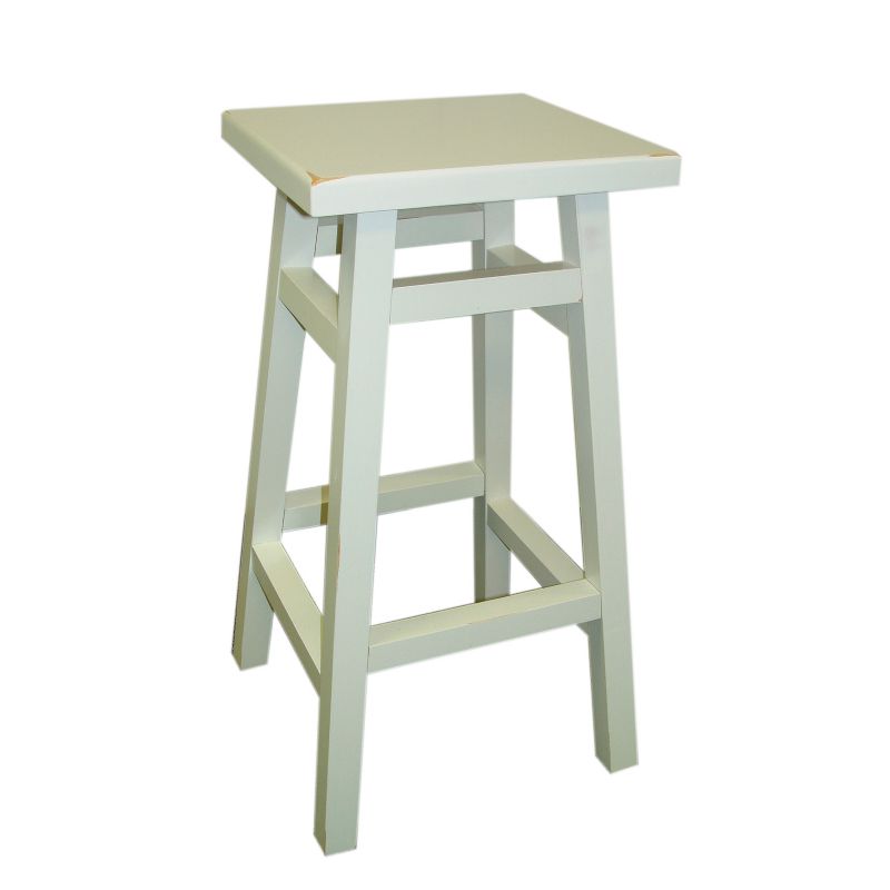 23.75&#34; Porter Counter Height Barstool White - Carolina Chair &#38; Table, 1 of 5