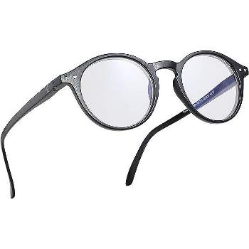 Readerest Light Blue Round Reading Glasses (3.75 Magnification) Computer  Glasses, Men/Women, 3.75 - QFC