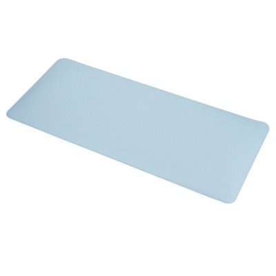 Unique Bargains PU Leather Cork Non-Slip Waterproof Office Home Writing Mouse Pads