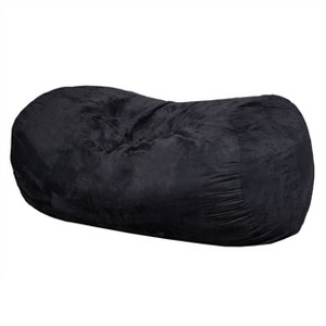 6.5' Asher Faux Suede Beanbag - Christopher Knight Home - 1 of 4
