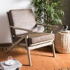 Varys Accent Chair - ACH9501A - Light Brown/White - Safavieh - 2 of 4