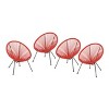 Christopher Knight Home Anson Outdoor Hammock Weave Chairs (Set of 4) - 2 of 4