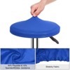 Unique Bargains Washable Elastic Round Stool Slipcovers and Furniture Covers Dia 11-14 Inch 2 Pcs - 3 of 4