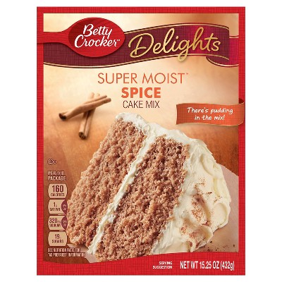 Betty Crocker Spice Cake Mix - 15.25oz