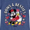 Girls' - Disney - Bows And Besties Fitted Short Sleeve Graphic T-Shirt - 2 of 4