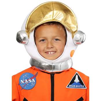 HalloweenCostumes.com    Astronaut Space Child Helmet, White/Gray/Orange
