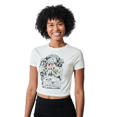 Led Zeppelin Amplified Collection - Electric Magic Uomo T-Shirt Panna M 100% Cotone Taglia Extra