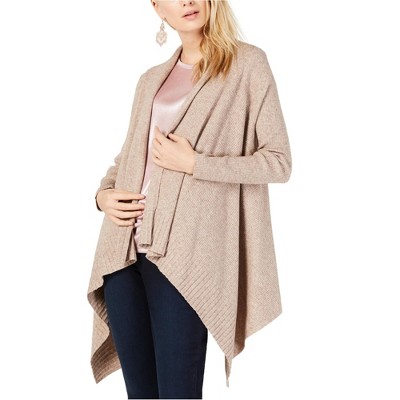 I.N.C International Concepts Womens Completer Cardigan Sweater, Brown, X-Large
