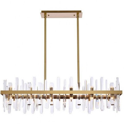 Elegant Lighting Serena 24 - Light Chandelier in  Satin Gold