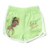 Disney Princess Belle Jasmine Moana Rapunzel Tiana Ariel Girls French Terry 3 Pack Shorts Toddler to Big Kid - 4 of 4