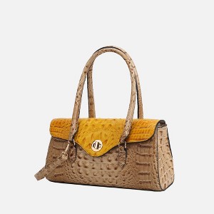 MKF Collection Liviana Women’s Shoulder Bag Croc-Embossed Chic and Versatile Timeless Handbag by Mia K - 1 of 4