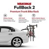 Yakima FullBack 2 Bike Capacity Trunk Bike Strap Rack with 4 Strap Attachment, SuperCrush ZipStrips, Bomber External Frame, and Bottle Opener, Black - 2 of 4