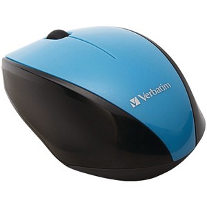 Verbatim® Cordless Blue-LED Computer Mouse, Multi-Trac, 3 Buttons, 2.4 GHz - 1 of 3