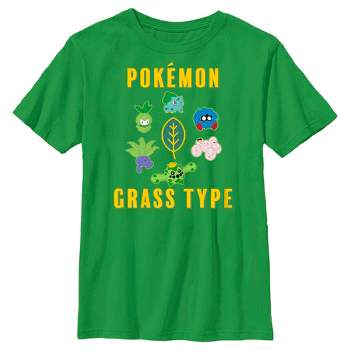 Boy's Pokemon Grass Type Group T-Shirt