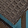 UbMelt Dog Bed Outdoor Pet Bed for Small Dogs Rattan Dog House with Water-resistant Cushion and Canopy, Modern Pet Furniture for Puppies - 2 of 4