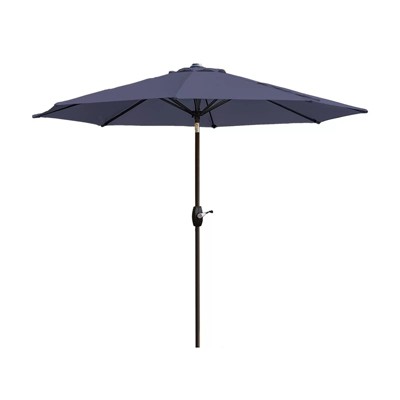 WestinTrends 9 Ft Outdoor Patio Market Table Umbrella with Tilt and Crank