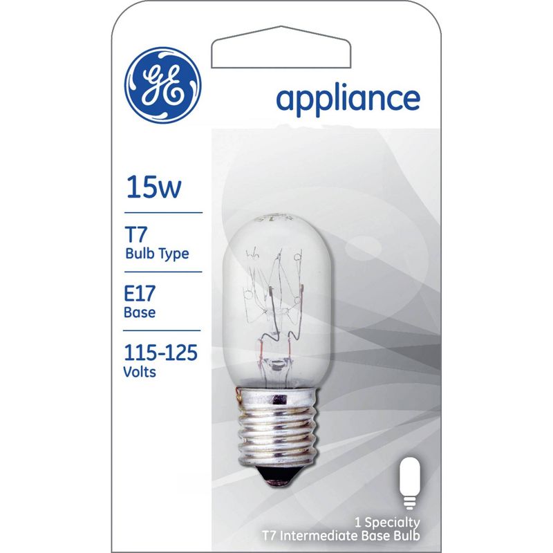 GE 15w T7 Appliance Incandescent Light Bulb, 6 of 7