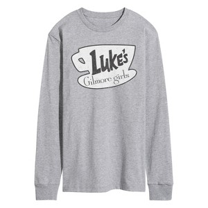 Men's - Gilmore Girls - Lukes Coffee Long Sleeve Graphic T-Shirt - 1 of 3