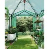 6x8 FT Portable Pop Up Greenhouse for Plants, Indoor & Outdoor Gardening Tent with Zipper Roll-Up Door - 3 of 4