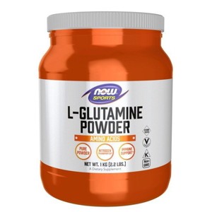 Glutamine Powder 1000g by Now Foods  -  1000 g Powder - 1 of 3