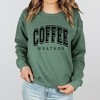 Simply Sage Market Women's Graphic Sweatshirt Coffee Weather - 2 of 4