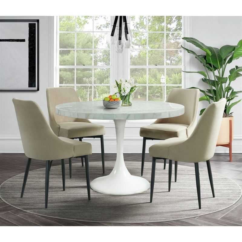Mardelle Round Dining Table White - Picket House Furnishings, 3 of 9