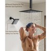 YAWWALK 7-Spray Thermostatic Shower System with Dual Shower Head Fixed and Handheld Shower (Valve Included) - 4 of 4
