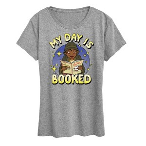 Women's - Disney Princess - Tiana My Day Is Booked Short Sleeve Graphic T-Shirt - 1 of 4
