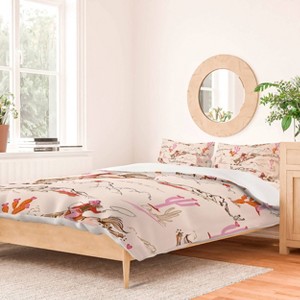 Deny Designs Newburyboutique Equestrian Cowgirl Western King Duvet and Sham Set (2-3pc Set) - 1 of 4