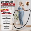 Adjustable Weighted Jump Rope Set, Heavy Skipping Rope for Home Workouts, Strength & Full Body Exercise - 4 of 4