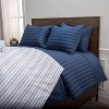 Rizzy Home 3pc King Blackberry Grove Solid Comforter Set Blue - 2 of 4
