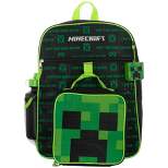 Kids Minecraft Backpack 4-Piece Combo School Supplies