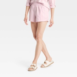 Women's Pull-On Boxer Shorts - Universal Thread™ - 1 of 4