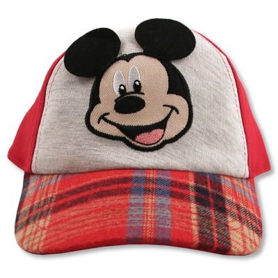 Baby Boys' Mickey Mouse Baseball Hat - Red