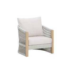 Nathan James Jagger Outdoor Accent Chair Cream - 1 of 4