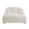 NicBex Couches for Living Room 66.5" Cloud Couch Soft Modern Double Sleeper Sofa Corduroy Fluffy Upholstery with Square Armrests - 2 of 4