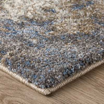 Moonbeam 3'3" x 5'1" Reversible Shag Rug in Synthetic Fiber