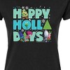 Women's - Trolls - Happy Holla Days Branch and Poppy Juniors Fitted Graphic T-Shirt - 2 of 3