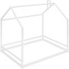 Streamdale Full Size House Bed Wood Bed, White - 4 of 4