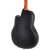 Applause AB2412-5S Traditional Series Mid-Depth 12-String Acoustic-Electric Guitar Black - 2 of 4
